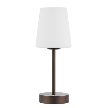 Carson 12.75" Modern Minimalist Iron Rechargeable Integrated LED Table Lamp - JONATHAN Y